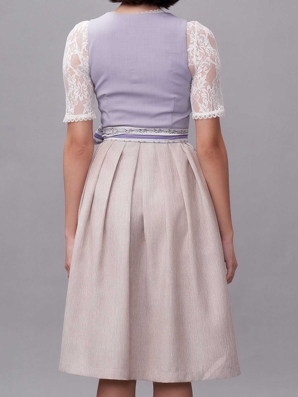 Dirndl Beige Schlicht